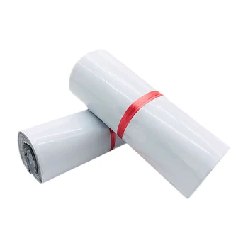 

100Pcs/Lot Courier Bags White Self-seal Adhesive Storage Bags Waterproof Express Envelope Storage Bags Postal Shipping Bag