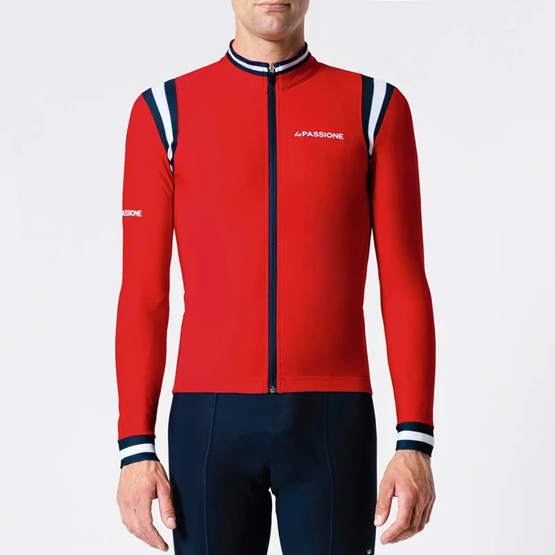 Ropa ciclismo hombre invierno, зимняя флисовая велосипедная футболка с длинным рукавом, комплект, Майо ciclismo hombre traje de invierno roupa