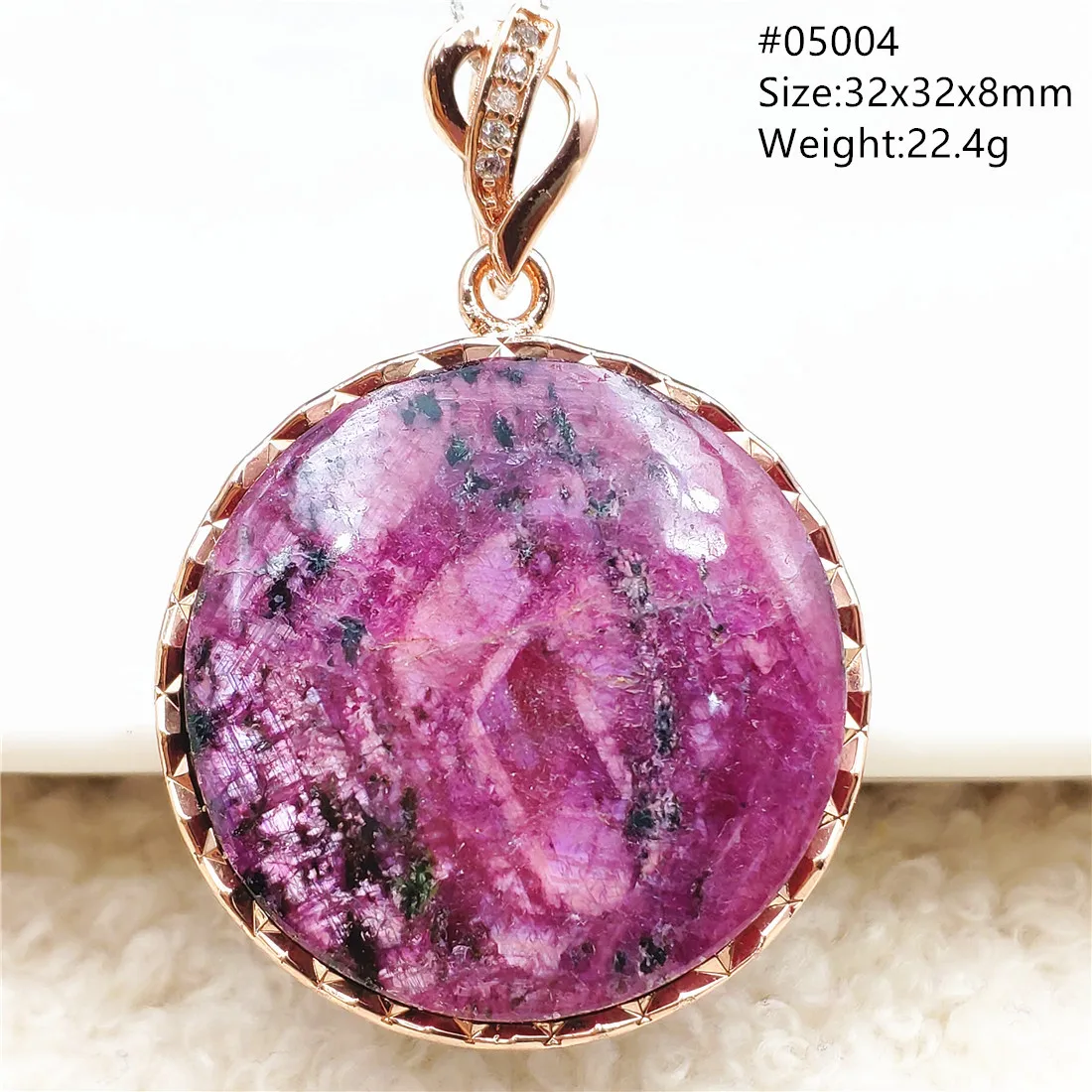 Natural Red Ruby Zoisite Water Drop Pendant Women Star Light Red Ruby Rubi Star Light Necklace Pendant Jewelry AAAAA