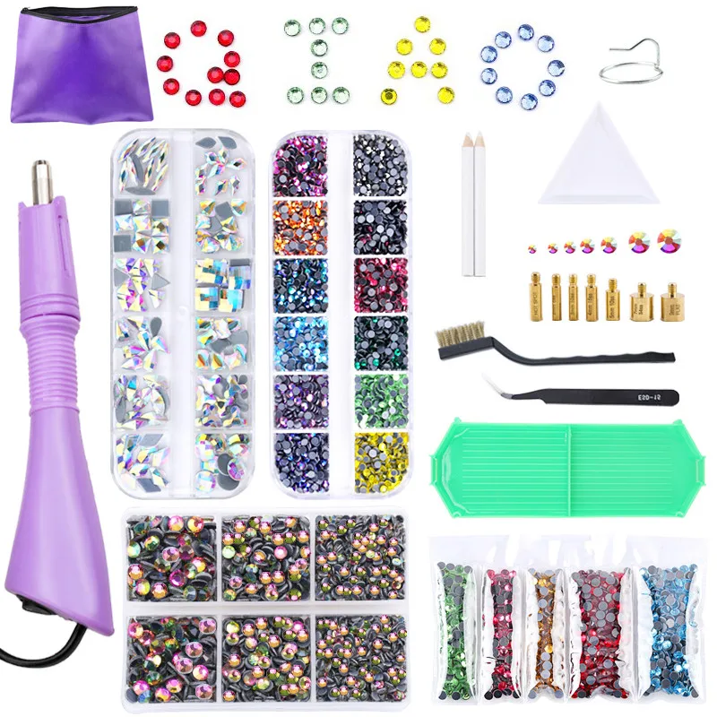 Hotfix Rhinestones Set /Hot Fix Rhinestones Hotfix Applicator