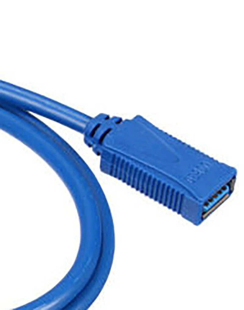 Высокое качество 1 м полированный USB3.0 штекер для гнездо 3 фута Ультра высокоскоростной кабель Erweiterung PC R2B8 BAF