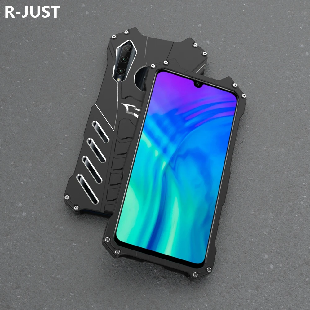 R-JUST for Huawei Honor 20i Cover Case Luxury Slim Hard Metal Aluminum Alloy Protect Armor Back Phone | Мобильные телефоны и