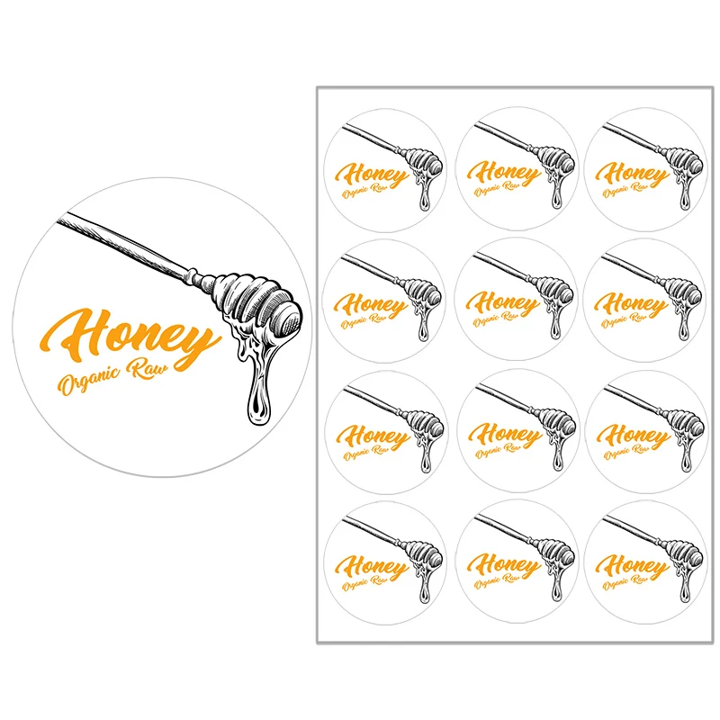 Charming Honey And Bees Sticker Sets