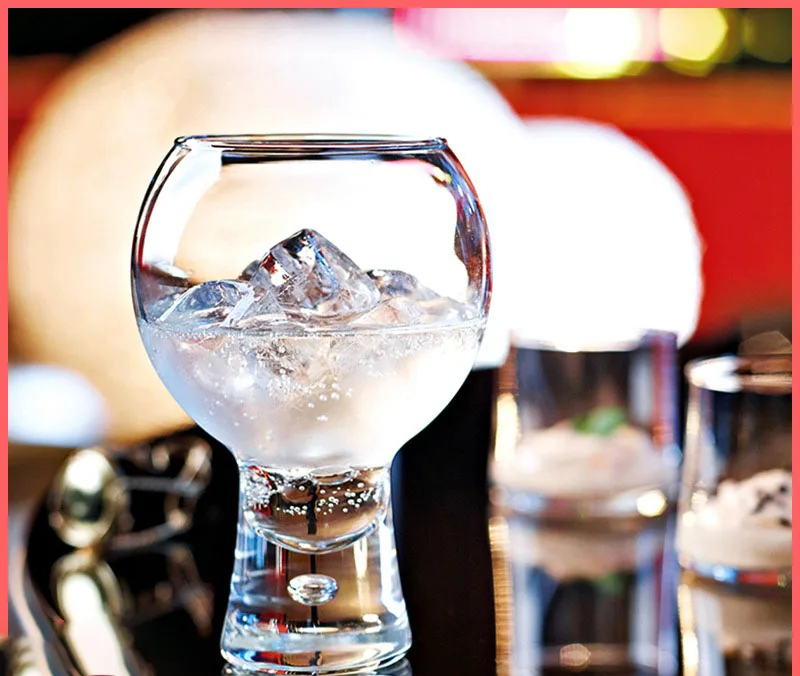 Бессвинцовая стеклянная термостойкая Коктейльная чашка сока стакан креативные Пузырьковые чашки креативные мебельные принадлежности