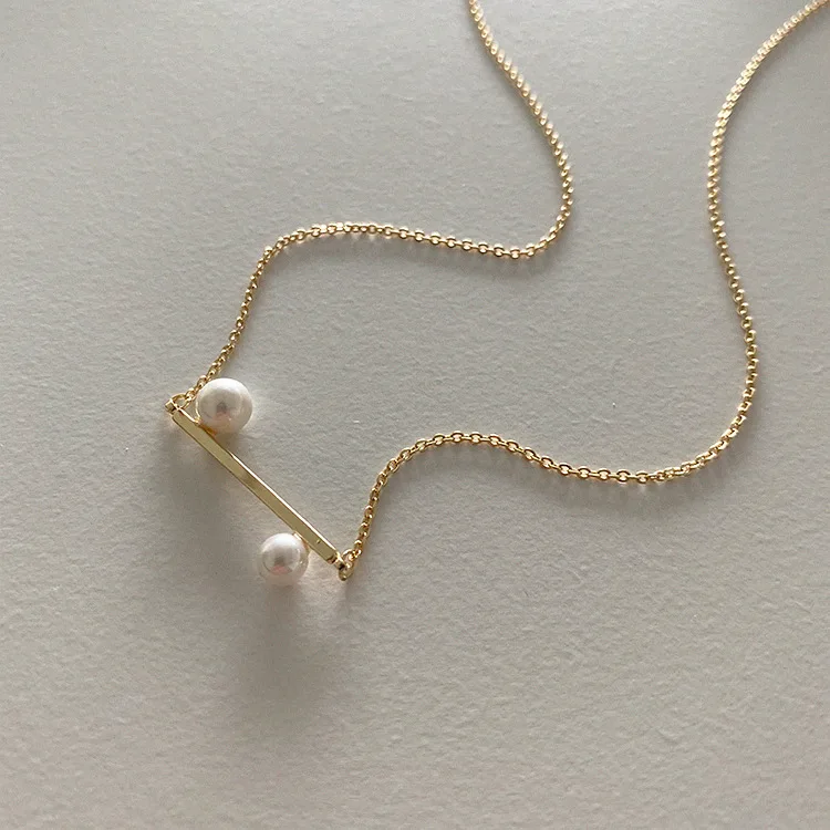 Fashion Jewelry Designer Camu00e9lia Et Perle Long Collier De Clavicule Pour Femme Imitation Perle Cadeau Perles, Perles, Perle