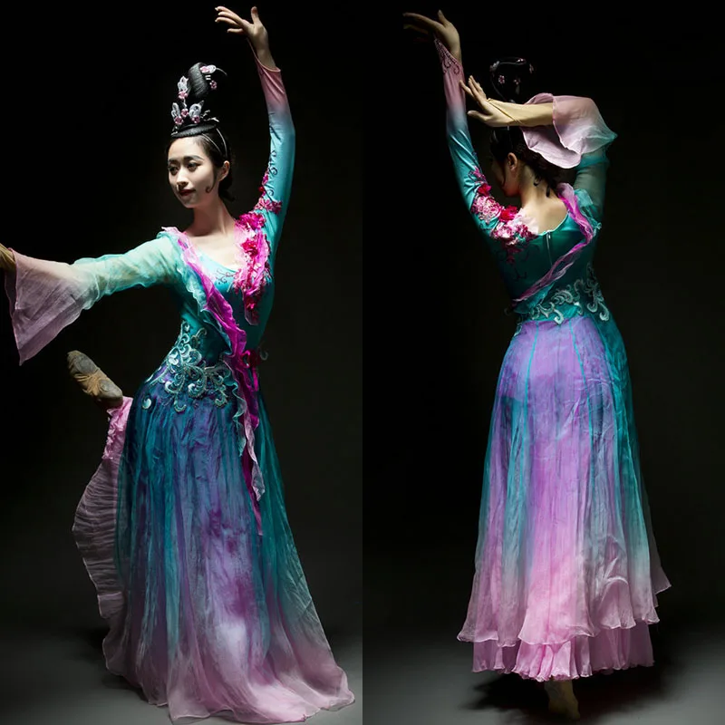 

New Chinese style solo dance performance classical dance adult elegant fairy clothes hanfu