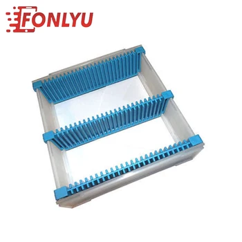 

Anti StaticTray slot for putting in bubble machine/PCB Circuit Board LCD Screen Holder Storing tools