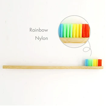 

Natural Bamboo Wooden Manual Toothbrush Environmental Friendly Soft Hair