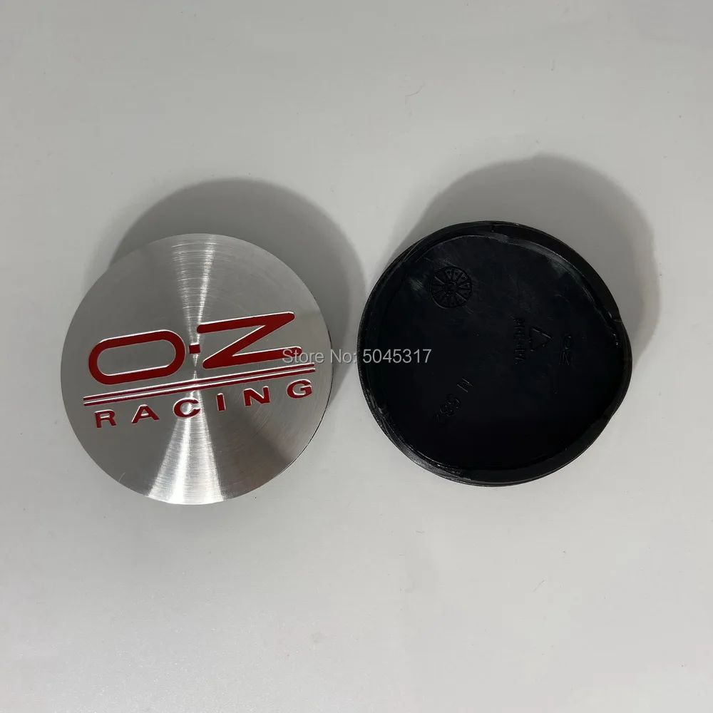4 шт. 55 мм/52 мм для OZ Racing Badge Blank Chrome Центральная втулка колеса автомобиля крышки