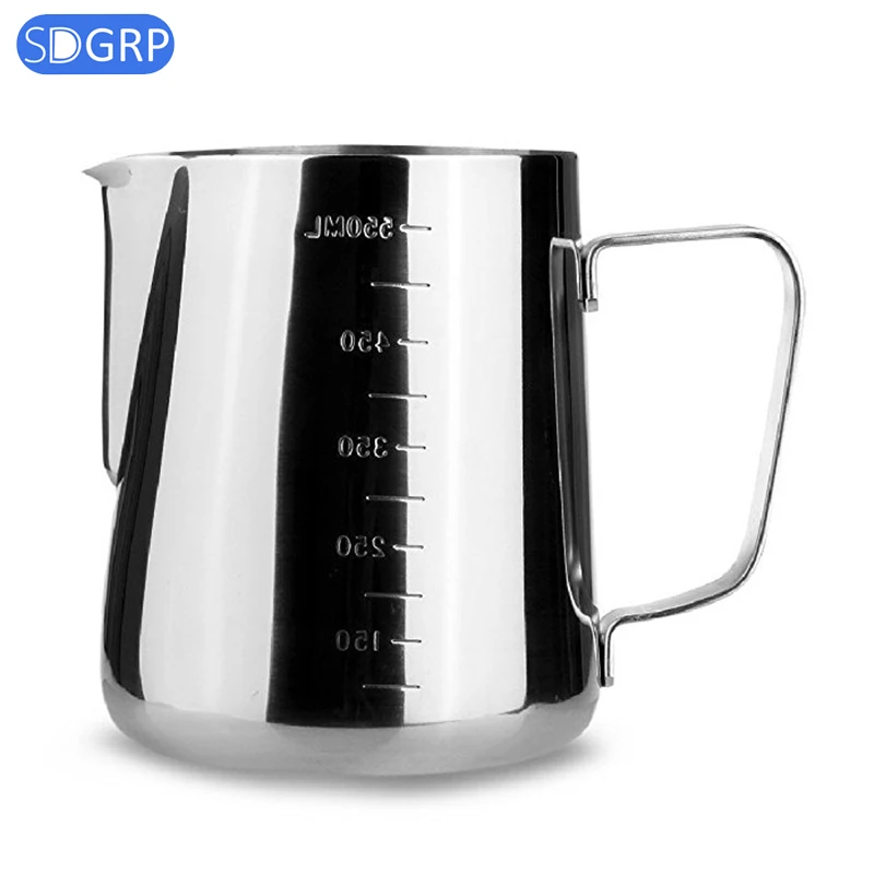 

Stainless Steel Milk Frothing Jug Espresso Coffee Pot Mug Pitcher Barista Craft Coffee Cappuccino Cups Latte Pot Kitchen Tool