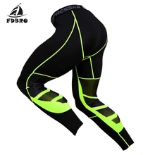 FDBRO брюки для йоги, мужские леггинсы, компрессионные штаны, колготки для бега, мужские обтягивающие спортивные Леггинсы для фитнеса, эластичные штаны для тренировок в тренажерном зале