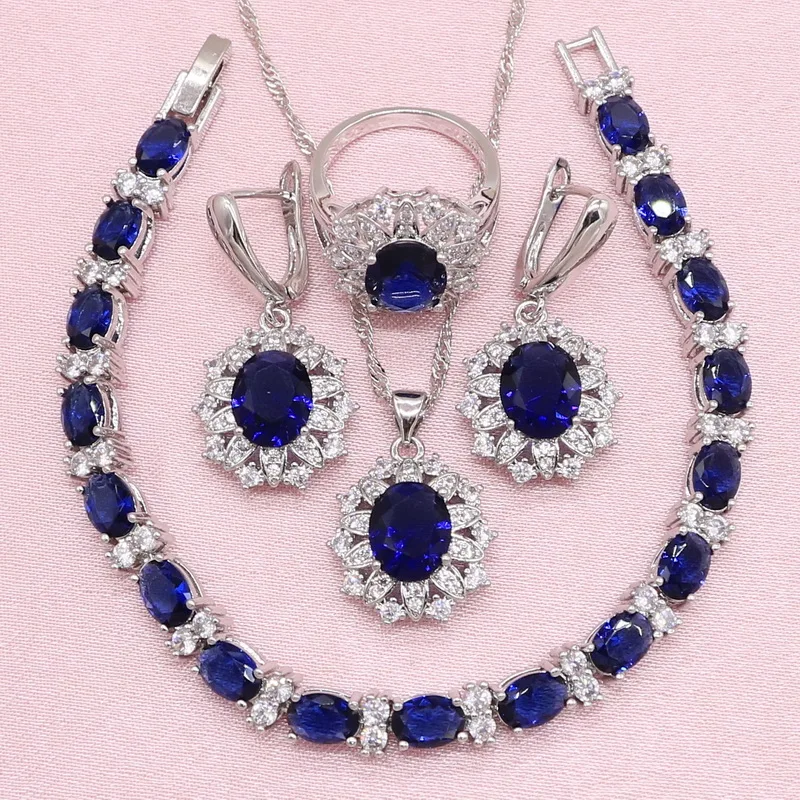 Joyería Mujer Juego De Regalos De Joyería De Boda De 3/4/5/6