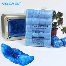 Одноразовая Т-образная крышка для обуви, Пыленепроницаемая и водонепроницаемая бахилы для дома, офиса Одноразовая Т-образная крышка для обуви, Пыленепроницаемая и водонепроницаемая бахилы для дома, офиса
