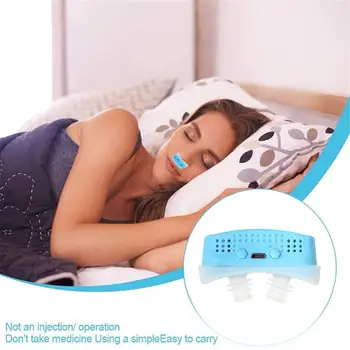 

Portable Electric Prevent Snoring Snore Stoper Device Silicone Nose Clip Sleep Noise Guard Sleeping Nose Vents Dilators