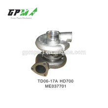 Excavator Spare Parts HD700 TD06-17A Diesel Engine Turbocharger ME037701 TURBOCHARGER