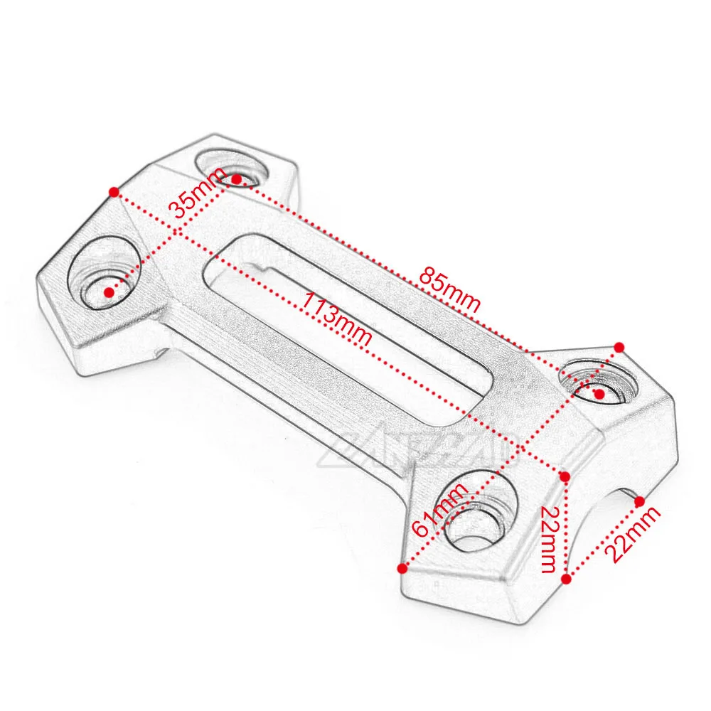 kawasaki handlebar riser (16)