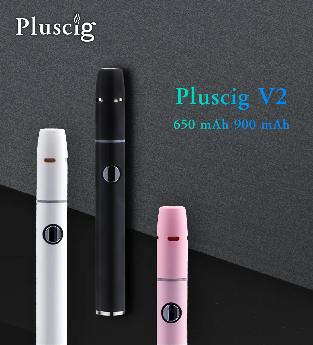 Аутентичный набор Pluscig V2, 650 мА/ч, 900 мА/ч, электронная сигарета, Vape, Совместимость с брендом, нагревательная табачная палочка, vsTABO 1,0