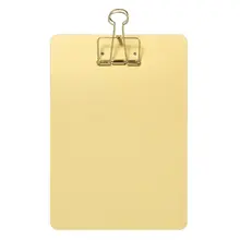 Металлический буфер обмена, блокнот, папка для документов, держатель для документов, школьные канцелярские принадлежности, подарки D2TE