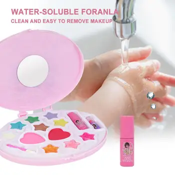 

Girls Game Play Pretend Princess Makeup Box Children Cosmetics Toy Set Gift The product is a perfect gift for little girls