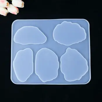 

Crystal Epoxy Resin Mold Coaster Cup Mat Casting Silicone Mould DIY Making Tool N58F