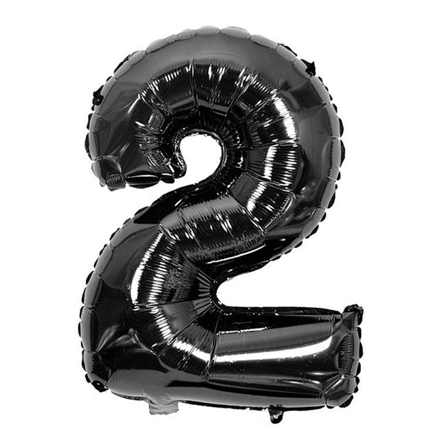 Number Balloon Happy Birthday Decoration Digital Balloons Wedding Foil Balloons Christmas Gift Decoration Balloons Party