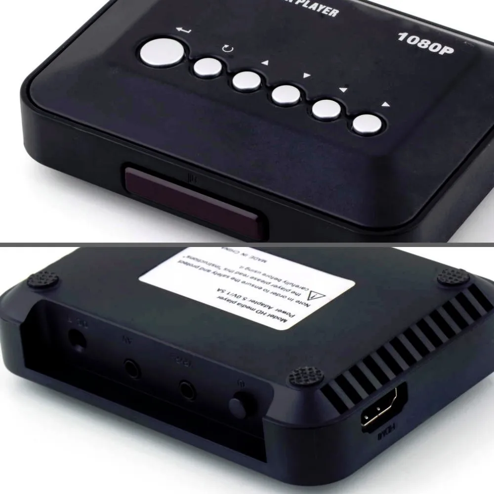 1 комплект 1080P ТВ видео SD MMC RMVB MP3 HD USB HDMI мульти ТВ медиа видео плеер коробка высокое качество