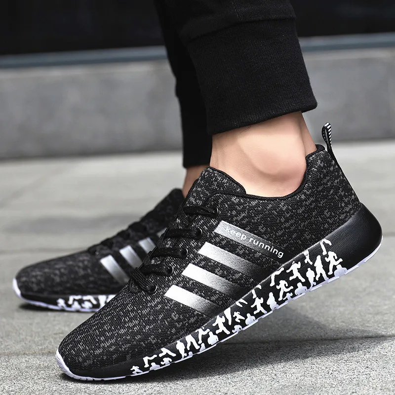 

JUNSRM Sneakers Men casual men's shoes Brand 2019 Autumn New zapatillas Outdoor non-slip Light jogging shoes tenis masculino