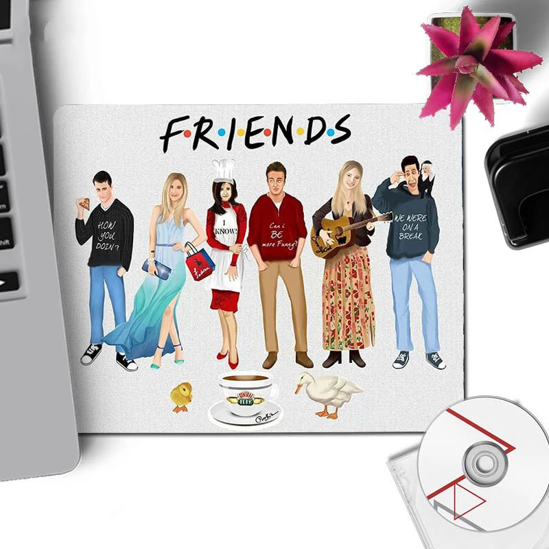 Mousepad Friends Caricatura Desenho Série Netflix Seriado Tv em