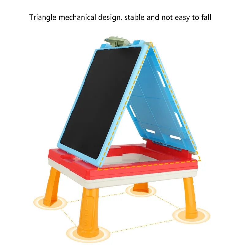 Art Easel For Kids Standing Easel With Magnetic Drawing Board