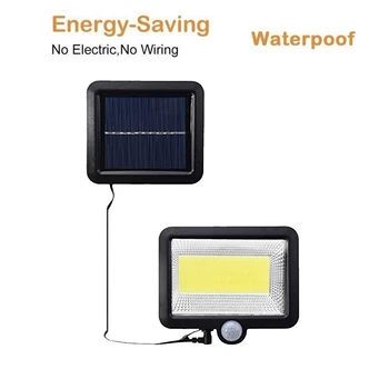 

Generation 56/30 LED Solar Power Energy PIR Infrared Motion Sensor Garden Security Lamp Outdoor Light for for Garden Décor split