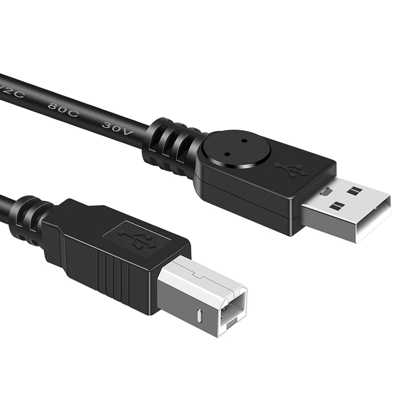 Кабель для принтера с разъемами USB 2 0 и Type B Папа папа|Кабели USB| |