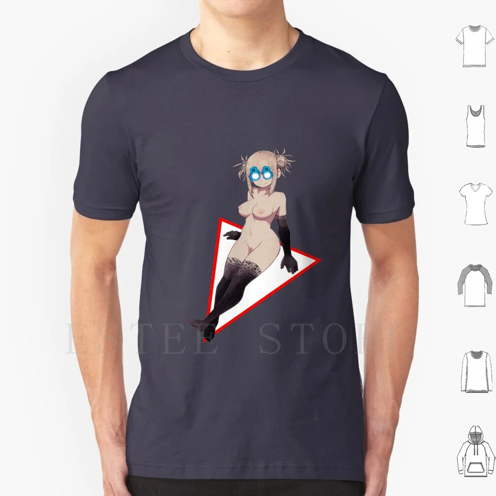 Химико Тога Мужская футболка из хлопка 6xl химико Himiko Sexy Toga Cute | одежда