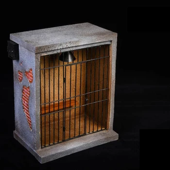 

In stock 1/12 TWTOYS TW1919 Prison Scene Props, House Lock with Light Up model