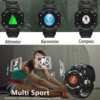 

GPS Bluetooth Smartwatch Men IP67 Waterproof Altitude Thermometer Passometer Fitness Tracker Sport Smart Watch Reloj Deportivo