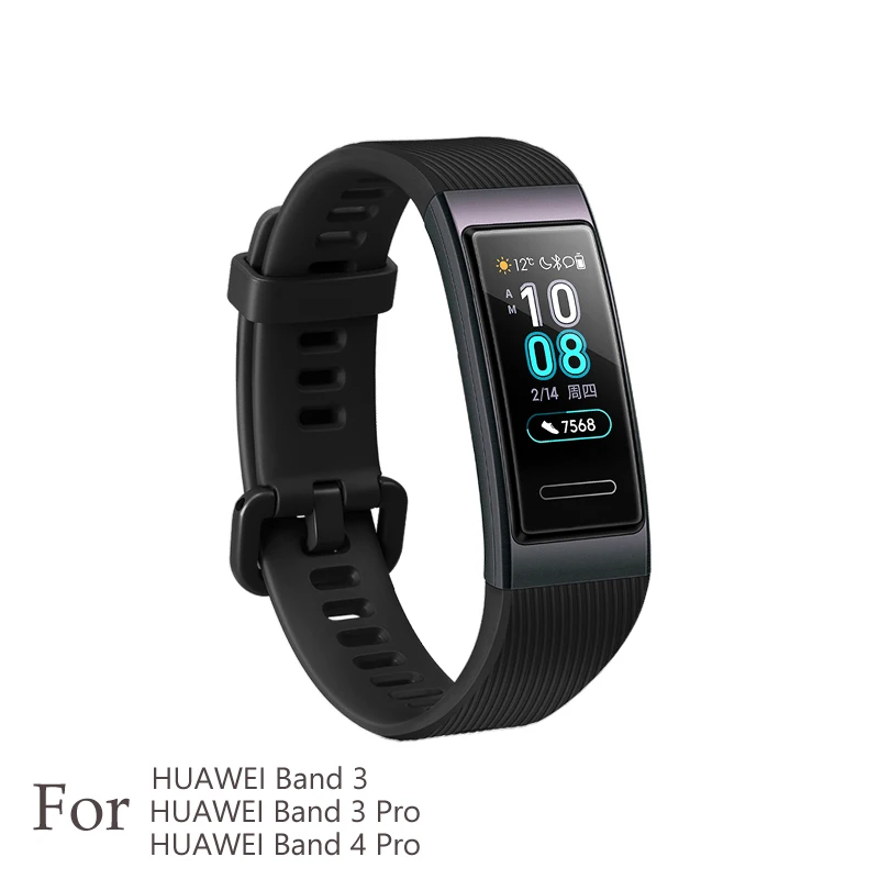 Силиконовый ремешок для huawei band 3 pro, сменный Браслет для huawei Band 4 pro, Смарт-часы, браслет, ремешок, аксессуары - Цвет ремешка: 7093