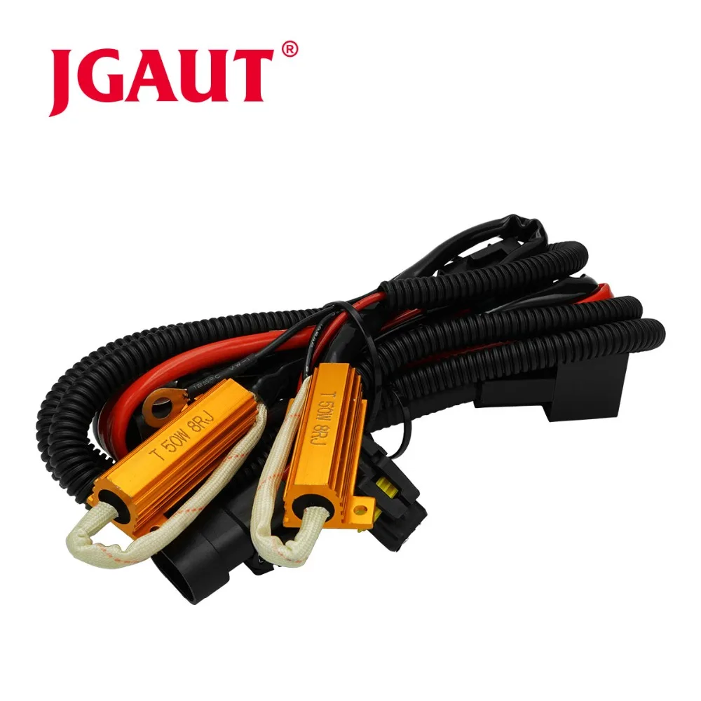 JGAUT 50 Вт 8RJ декодер для фокуса double load резистор Canbus H4 9007 H13 светодиодный преобразования компенсаторы без мерцания проводки