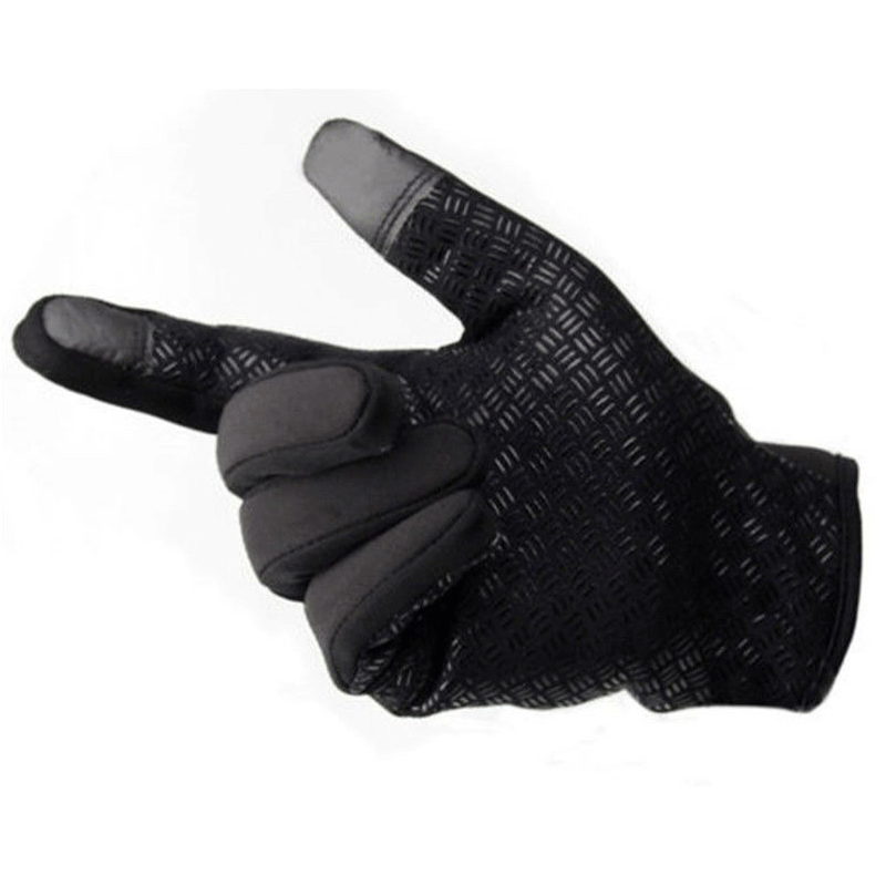 2019 новые модные перчатки с сенсорным экраном мужские зимний теплый непродуваемый перчатки классические уличные спортивные лыжные