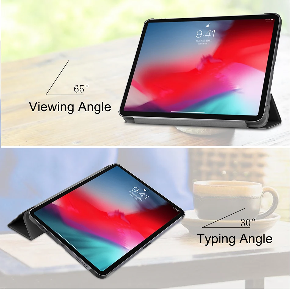МТТ PU кожаный чехол для iPad Pro 11 дюймов 1 го поколения 2018 Фолио магнитный флип с