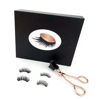 

Quantum magnetic eyelashes eyelash curler 2 seconds makeup natural + dense two pairs of eyelash curler makeup accessories curlin