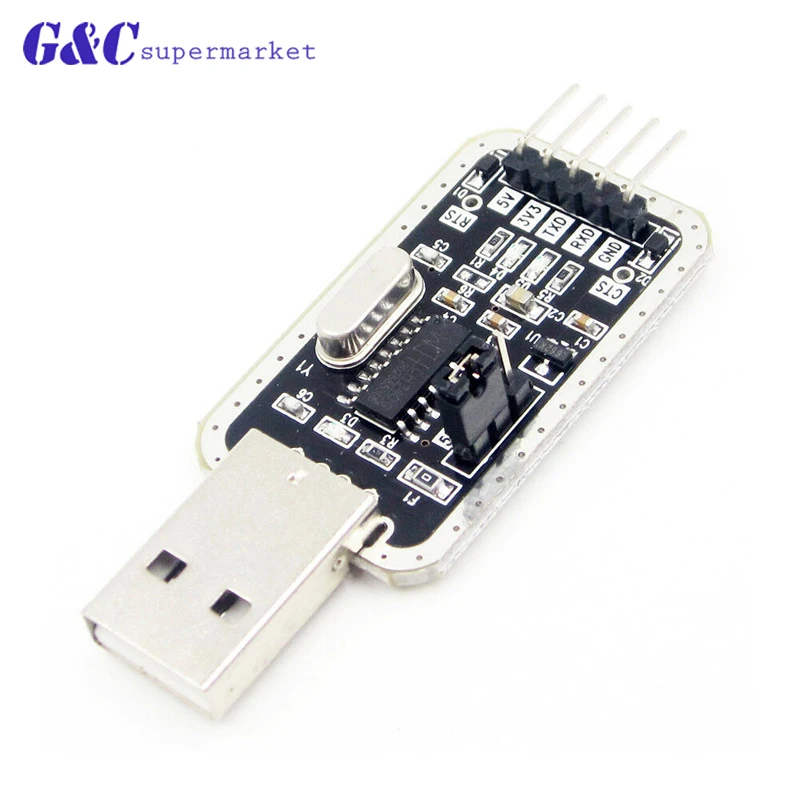 

1PCS CH340 module instead of PL2303 , CH340G RS232 to TTL module upgrade USB to serial port in nine Brush small plates