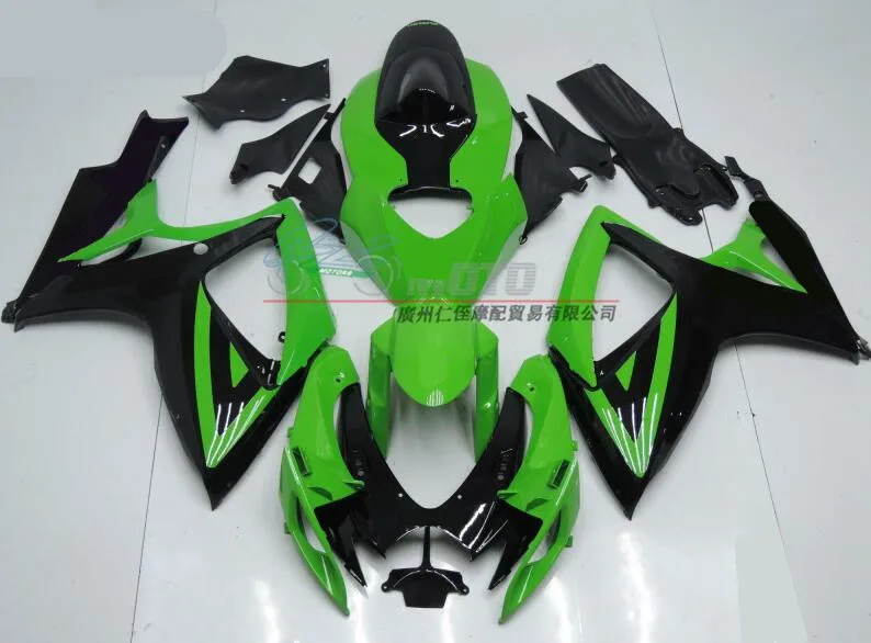 4 подарки ABS мотоцикл полный обтекатель комплект подходит для Suzuki GSX-R 600 750 2006 2007 06 07 GSXR600 GSXR750 на заказ красный белый