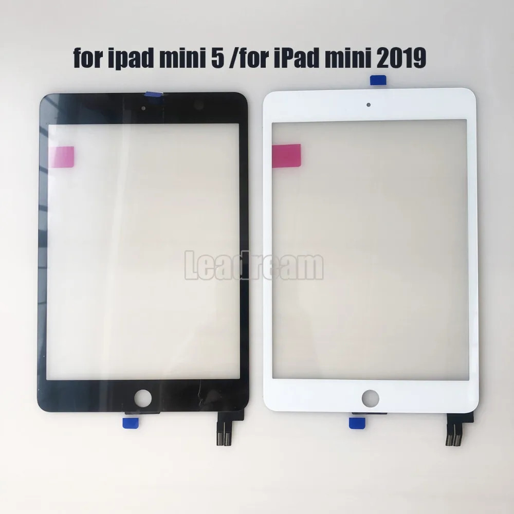 20 штук для iPad mini 5 5th Gen 7,9 дюймов A2124 A2126 A2133 сенсорный экран дигитайзер стеклянная панель с клейкой лентой