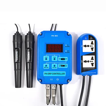 

Digital PH ORP Redox Controller Monitor High Precision Online PH ORP Tester Water Quality Controller With 2 Electrode Probe