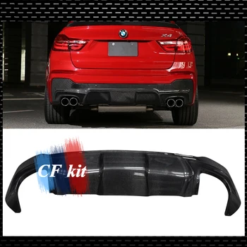 

3D Style Carbon Fiber Rear Diffuser For BMW F26 Rear Lip Bumper Spoiler M-Tech Spoiler MT Car Styling