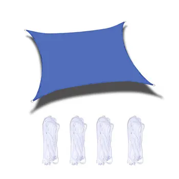 

Four-corner Sails Outdoor Oxford Cloth Shade Sail Net Waterproof and Anti-ultraviolet Shade Sail for Garden