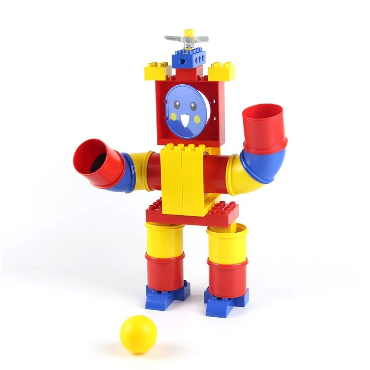 

Wange Teaching Aids Large Particles Building Blocks Wange Robot Science And Technology Assembled Early Education Training Instit