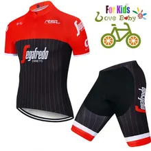 Трекинг черный, красный Летний дышащий и быстросохнущий Детский комплект для велоспорта детский паровой велосипед Ropa Ciclismo