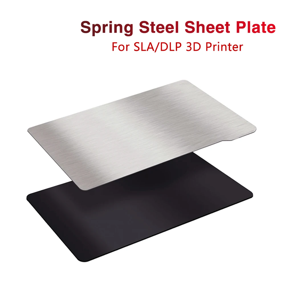 Spring Steel Sheet Plate Flexible Magnetic Sticker Flex Heatbed 3D Printer Parts For DLP/SLA  Mono X LD-002H