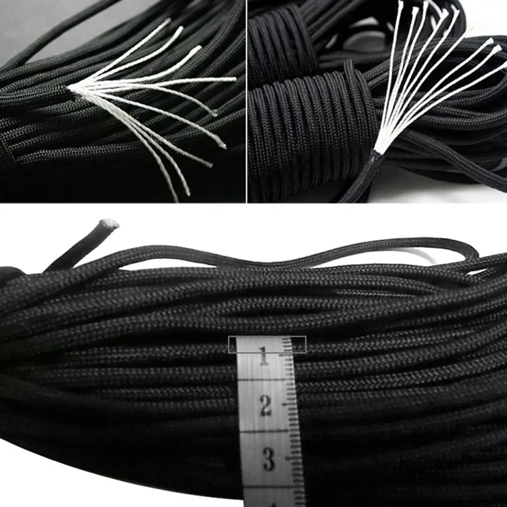 

Paracord 550 Parachute Rope 7 Core Strand Tent Rope For Outdoor Camping