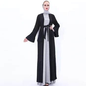 

Abaya Dubai Kaftan Hijab Muslim Dress Malaysia Chiffon Cardigan Jilbab Caftan Ramadan Abayas For Women Turkish Islamic Clothing